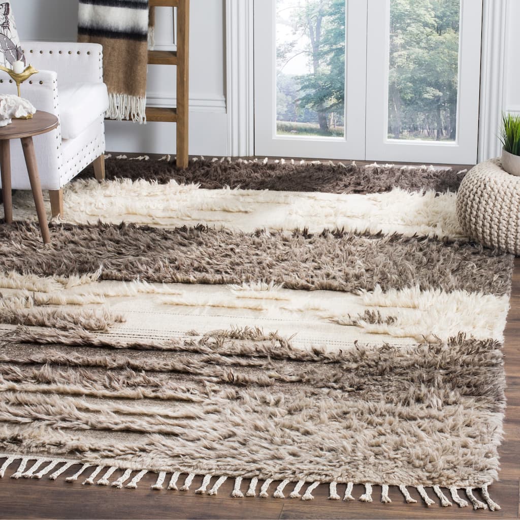 SAFAVIEH, Hand-knotted Kenya Kaushal Southwestern Tribal Wool Rug