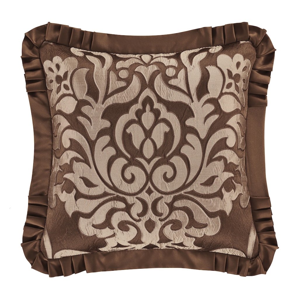 J. Queen New York Surano 20" Embellished Decorative Throw Pillow