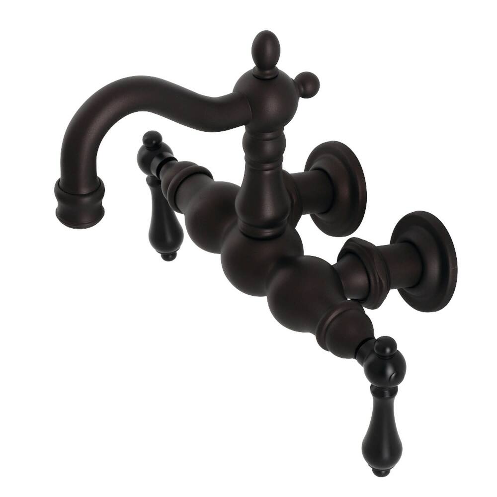 Kingston Brass Heritage Wall Mounted Clawfoot Tub Filler