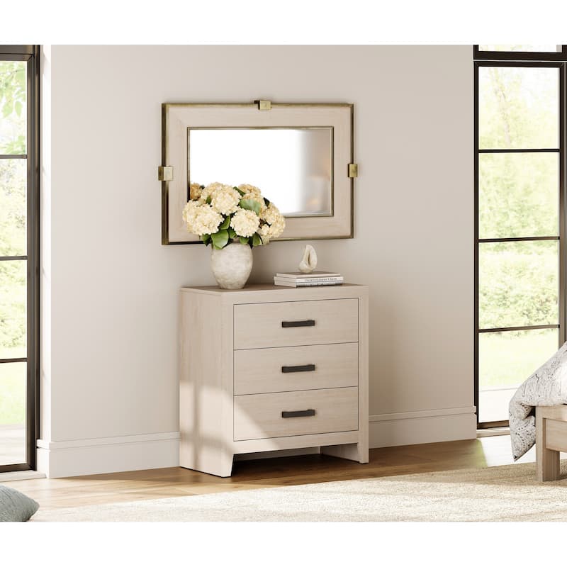 WAMPAT Farmhouse TV Stand, Modern Wood Media Console, Rustic Entertainment Center with Storage for Living Room, Bedroom