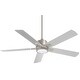preview thumbnail 1 of 1, Minka Aire Stout 5 Blade 54 Inch Ceiling Fan With LED Light Kit