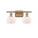 Option Brushed Brass / Matte White