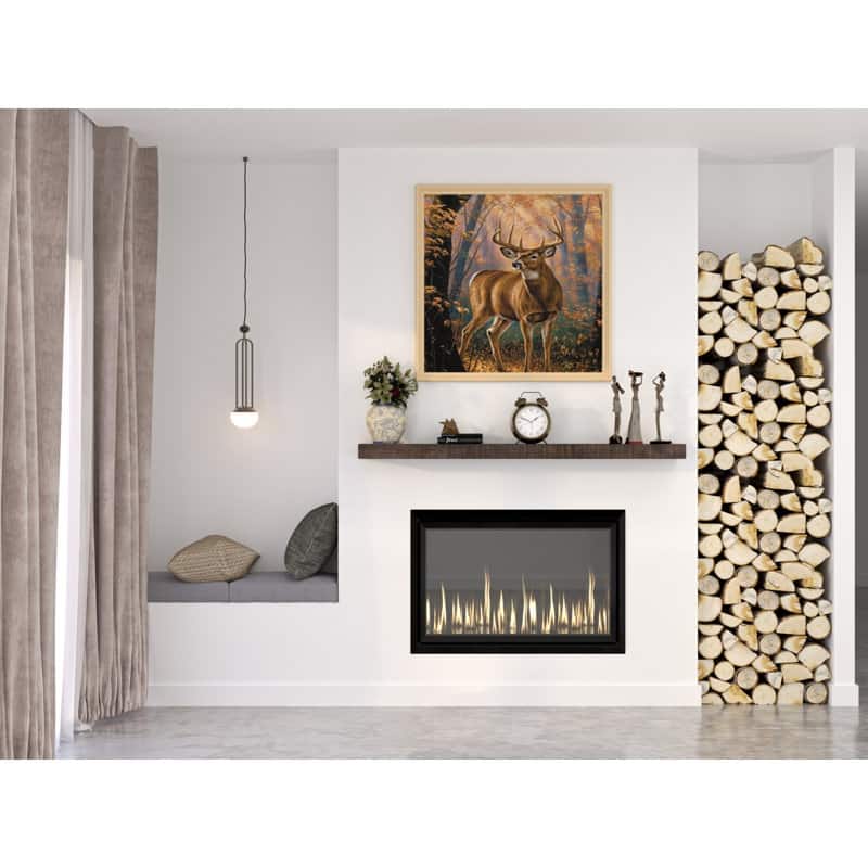 Farmhouse Solid Wood Mantel Shelf