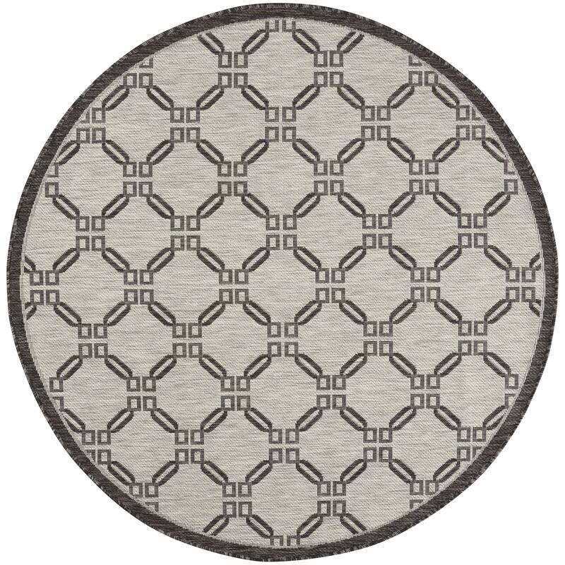 Nourison Garden Party Geometric Casual Indoor/Outdoor Area Rug