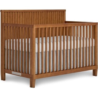 Evolur Flynn 5-in-1 Convertible Full-Size Crib - Sedona