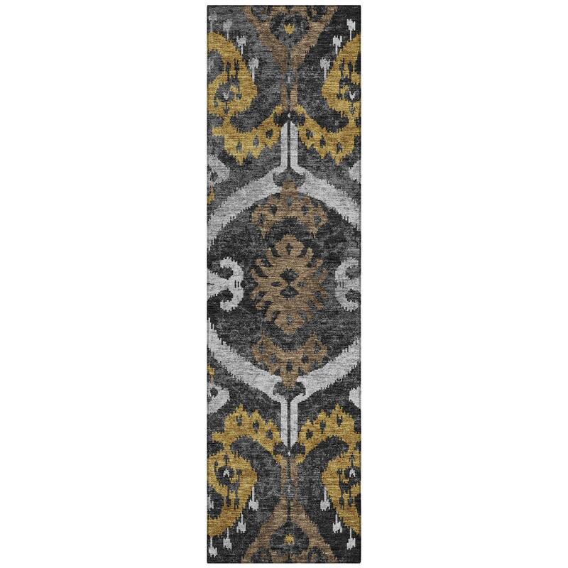 Machine Washable Indoor/ Outdoor Global Empire Chantille Rug