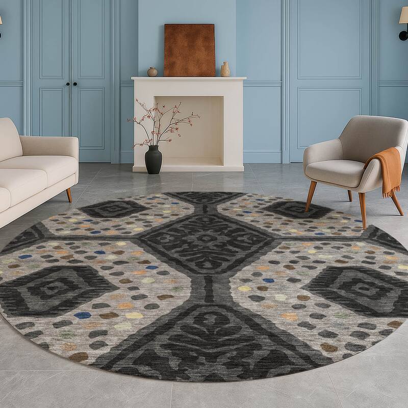 Machine Washable Indoor/ Outdoor Global Nipsey Chantille Rug