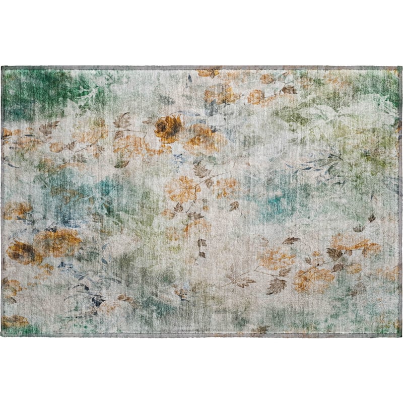 Premium Washable Super Soft Modern Floral Mayfield Rug