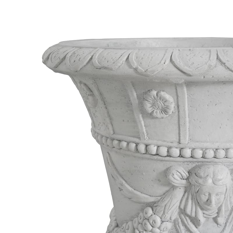 Christopher Knight Home- Lee Garden Outdoor MGO Urn Set Of 2