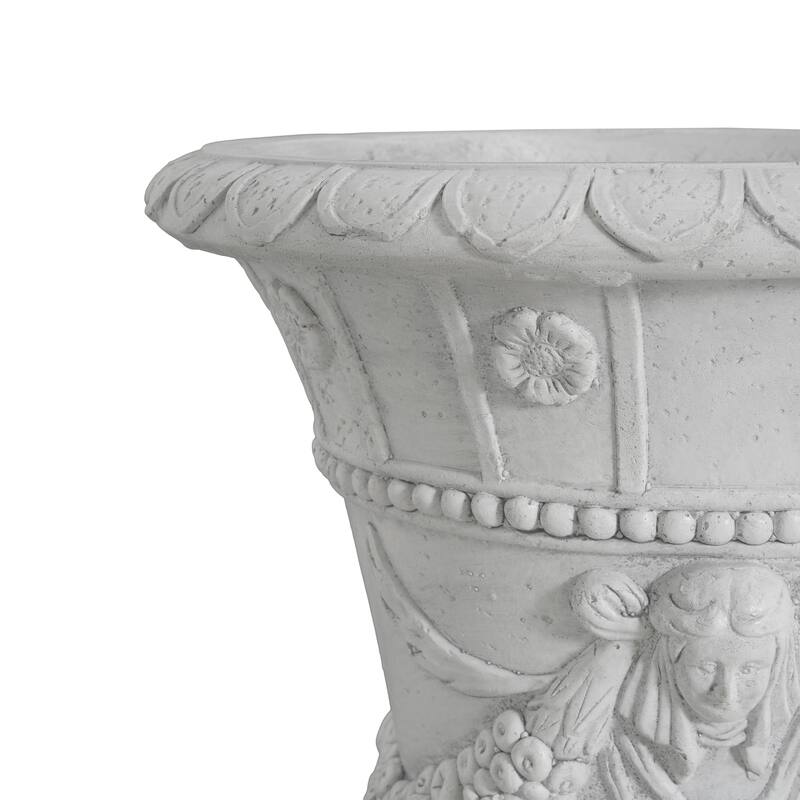 Decorative Outdoor Planter Pot with Drainage for patios indoor spaces