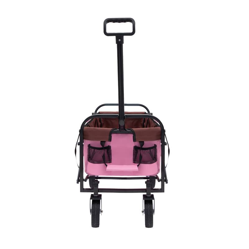 Foldable Wagon Cart with strapping system