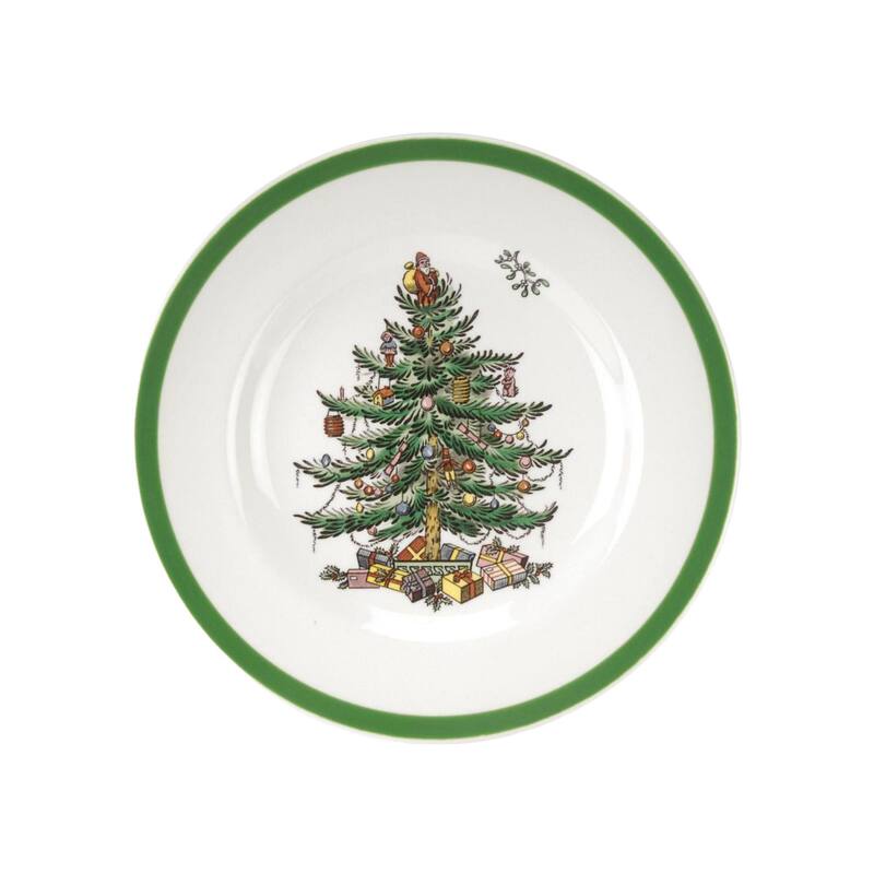 Spode Christmas Tree Plate - 6.5 in - Bread & Butter Plate