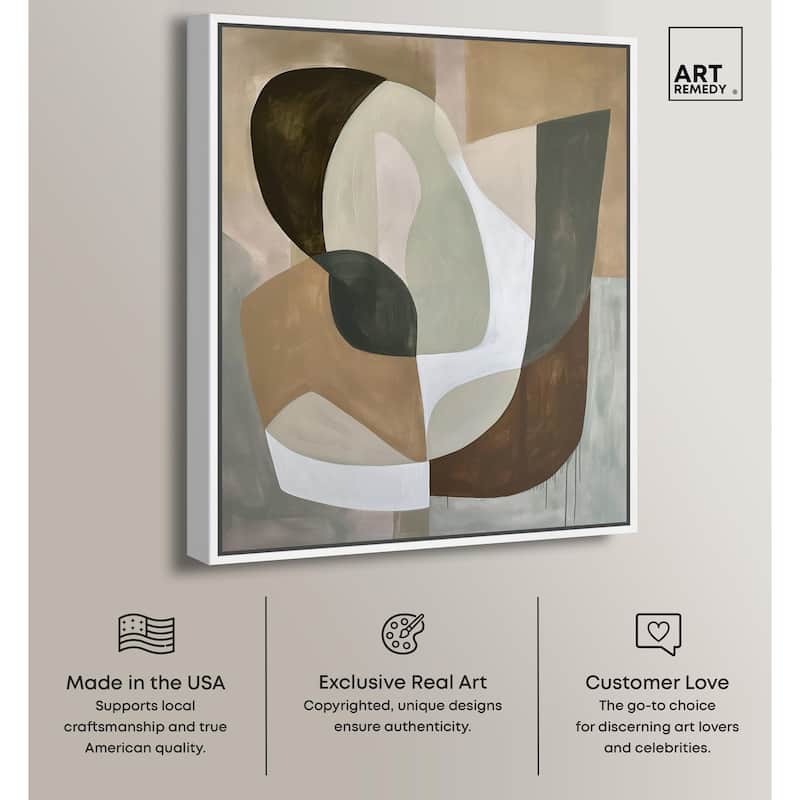 Soft Reverberations II Canvas by Art Remedy