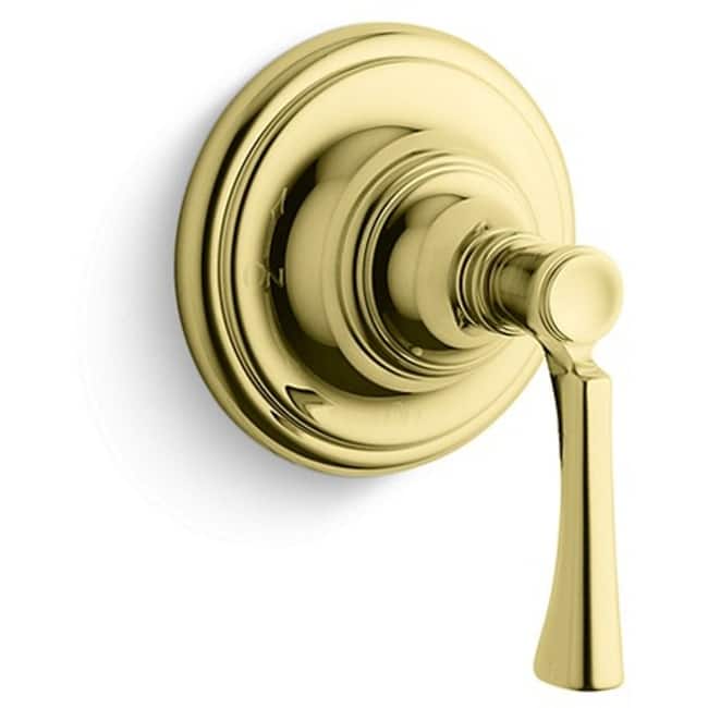 Kallista Bellis Lever Handle Volume Control - Less Rough In - Unlacquered Brass
