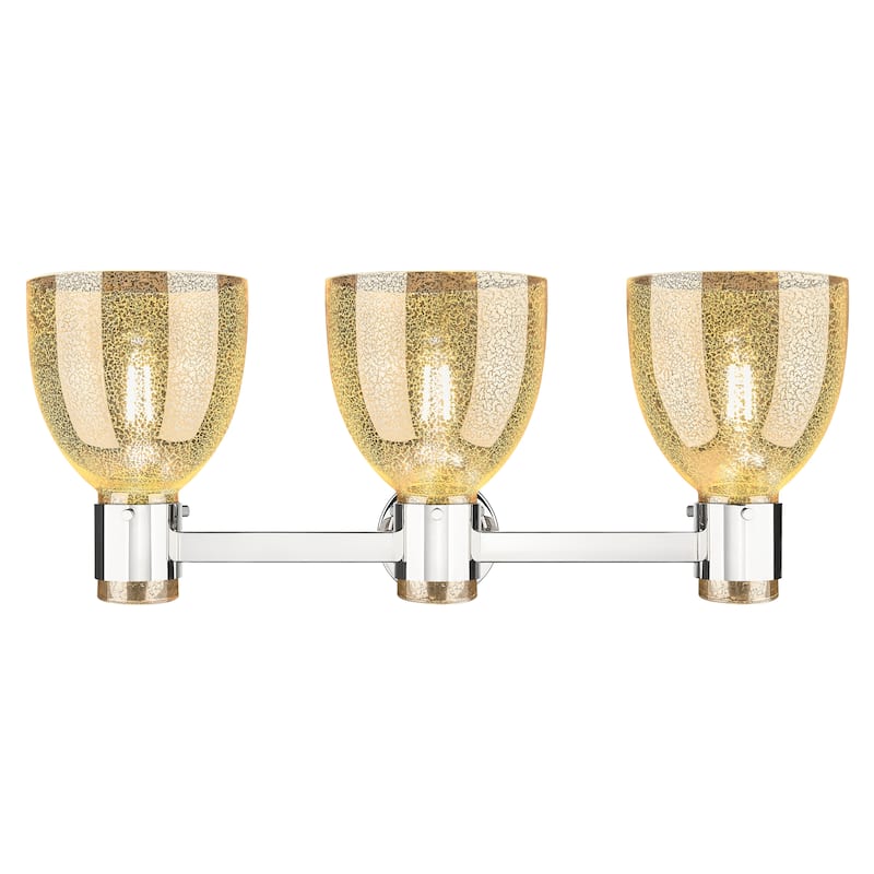 Innovations Lighting Downtown Urban - Lawton Bell - 3 Light 24" Wall-Mounted Bath Vanity Light