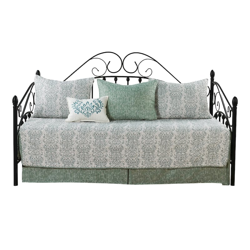 Serenta 6 Piece Cotton Blend Daybed Bedspread Coverlet Set - 75" x 39"