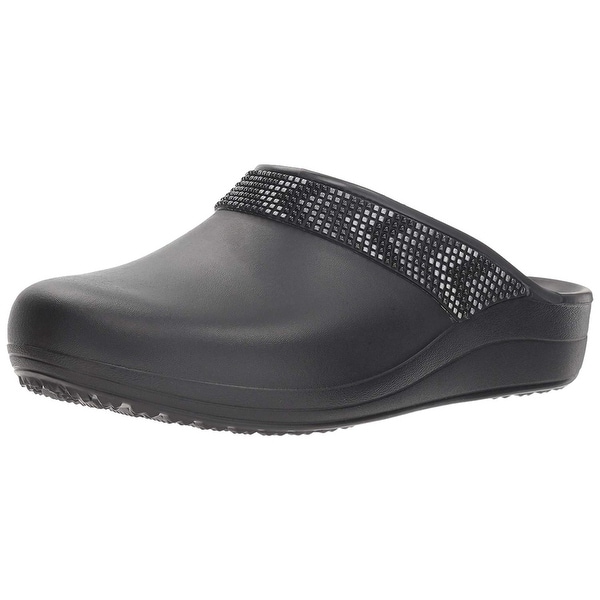 women's crocs sloane diamante clog