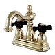 preview thumbnail 3 of 2, Kingston Brass Duchess 1.2 GPM Centerset Bathroom Faucet with Pop-Up Polished Brass
