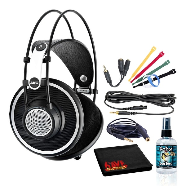 AKG K702 Reference Studio Headphones Bundle with Extension Cable. Opens flyout.