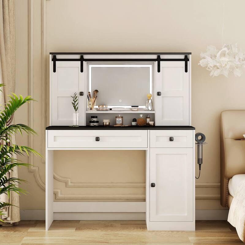 Farmhouse Dressing Table Makeup Table