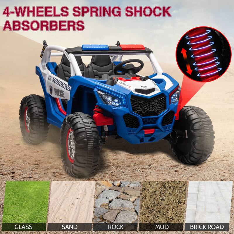 24V 2 Seater Kids Ride on UTV Car w/Remote Control