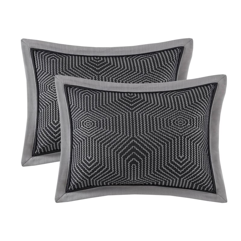 Madison Park Signature Shades of Serenity Jacquard Comforter Set