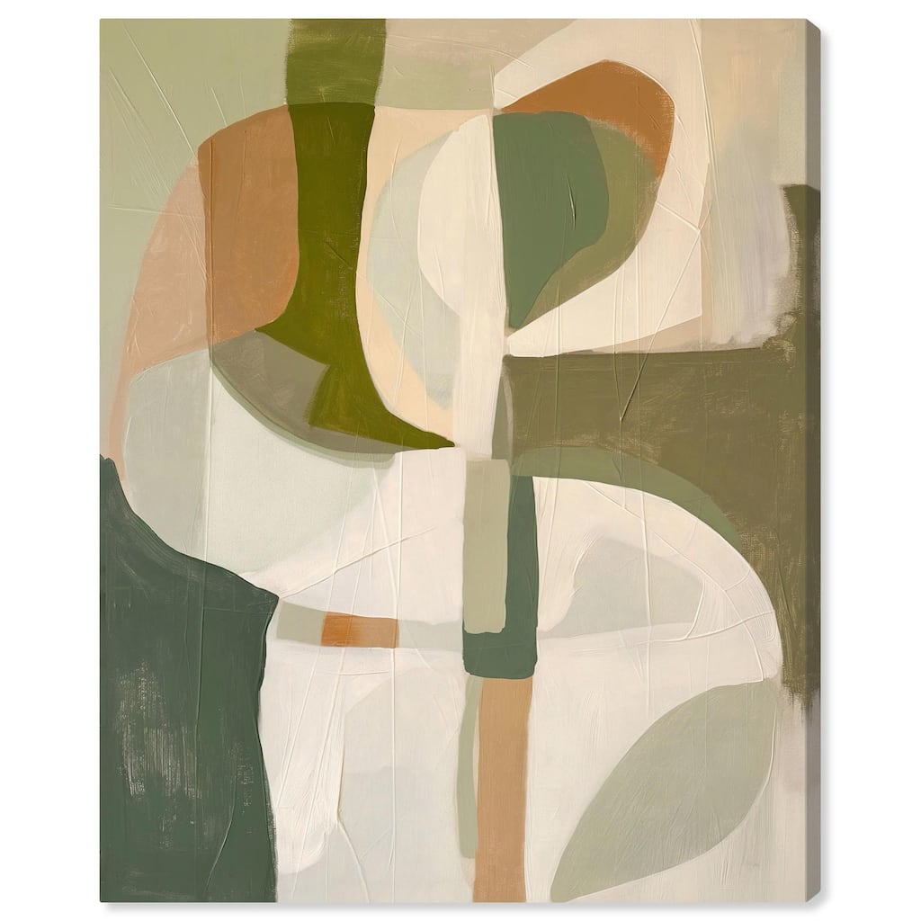 Hazy Shape Tapestry Canvas by Art Remedy, Gallery Wrapped