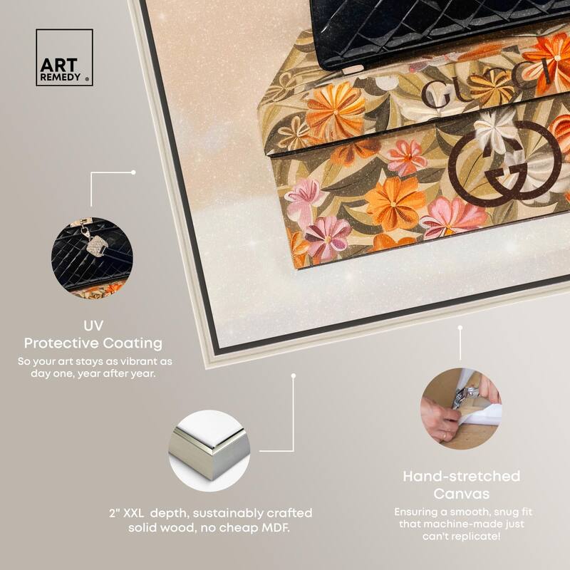Luxury Purse and Giftbox Canvas by Art Remedy