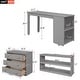 preview thumbnail 23 of 43, Harper & Bright Designs Wood Twin Low Study Loft Bed