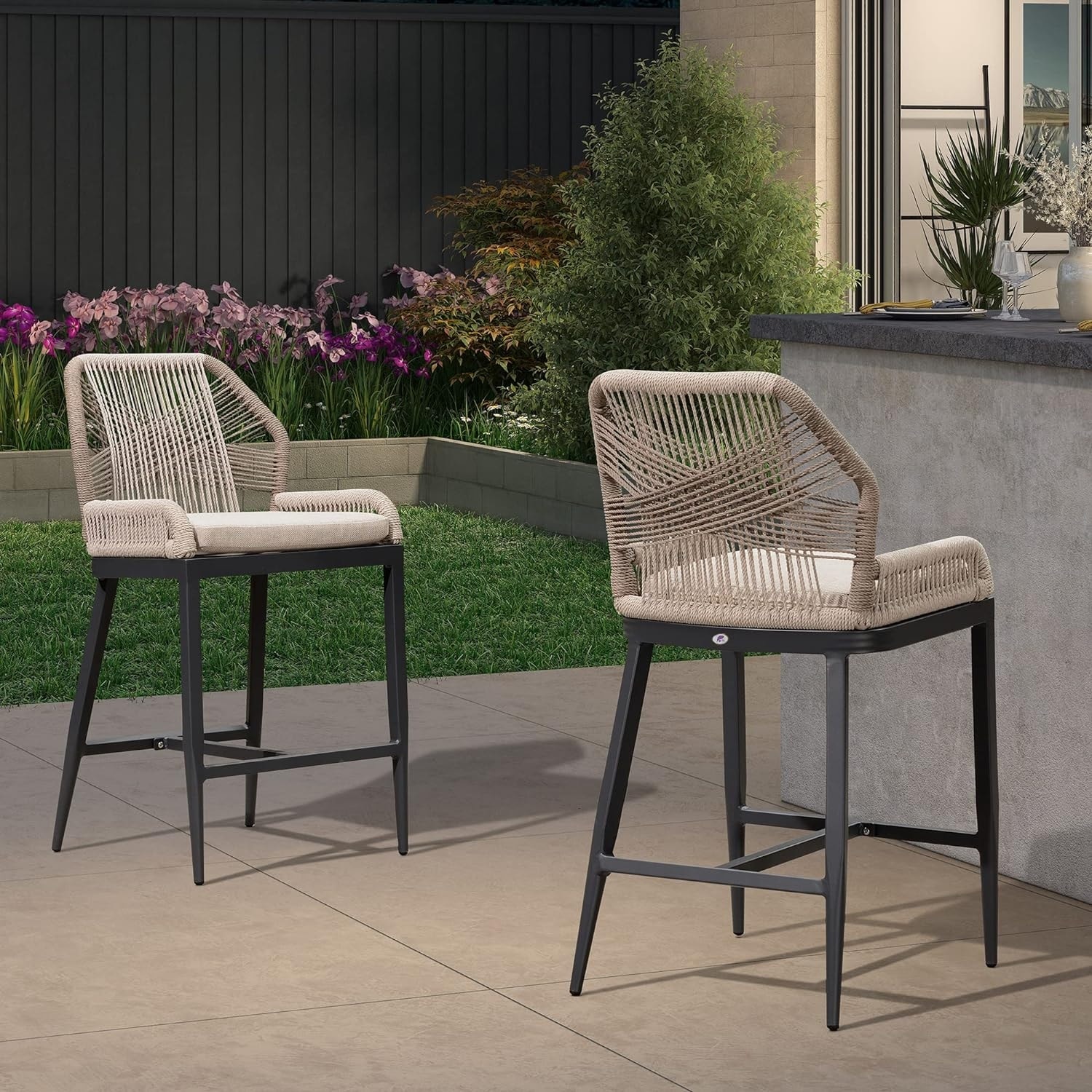 Cool outdoor bar stools online