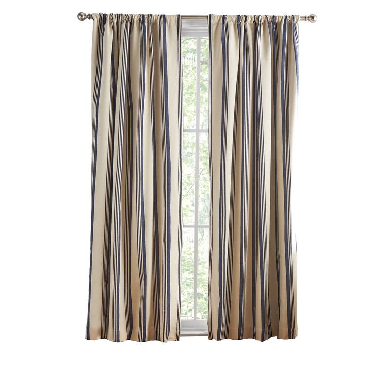 Tommy Hilfiger Bold Stripe Curtain Panel Pair