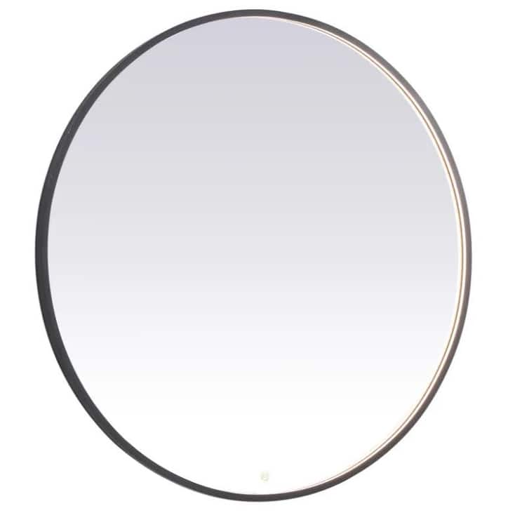 Elegant Lighting MRE6045 Pier 45" Diameter Modern Circular Aluminum