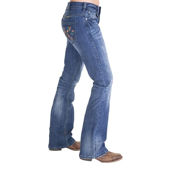 women's western bootcut jeans