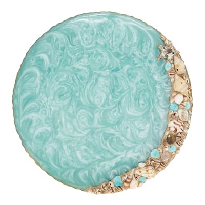 Resin Enchanted Seashell Placemat (Set of 4)