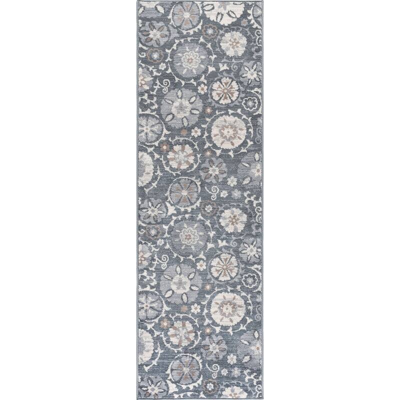 Carrington Transitional Floral & Botanical Indoor Area Rug
