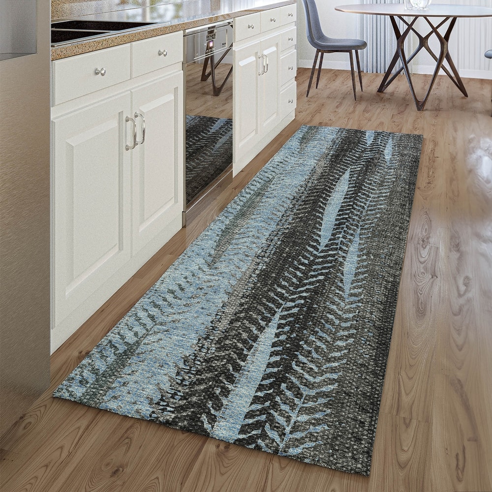 Premium Washable Super Soft Boho Tracks Mayfield Rug