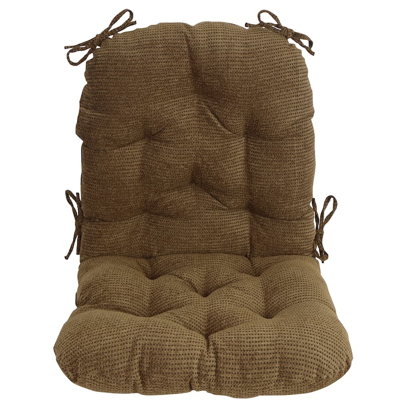 48-inch by 24-inch Jacquard Chenille Swivel Rocker Cushion - 24 x 48