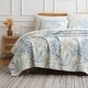 preview thumbnail 3 of 6, Tropic Leaf Quilt and Sham Set