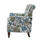 HULALA HOME Nailhead Trim Traditional Accent Armchair with Rolled Arms