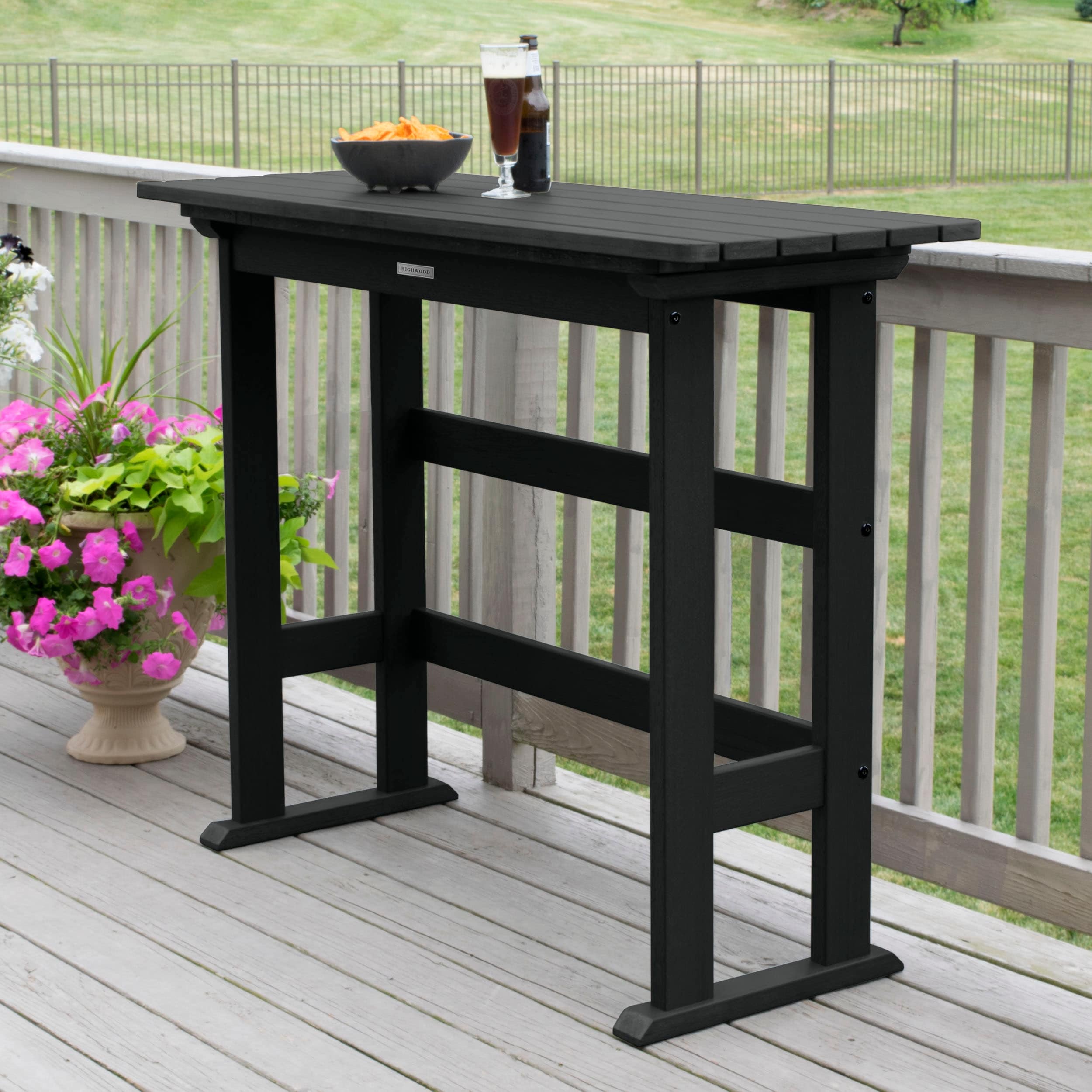 HIGHWOOD Lehigh Eco-friendly Balcony Table - Bar-height
