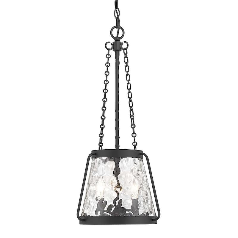 Savoy House Tuscan Three Light Down Lighting Foyer Pendant from the - Matte Black