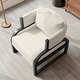 preview thumbnail 8 of 35, Corvus Danzig Teddy Fabric 1-Piece Accent Chair