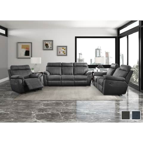 Metz 3-Piece Reclining Living Room Set