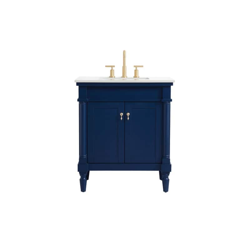 Elegant Lighting VF13030-VW Lexington 30" Free Standing Single Basin