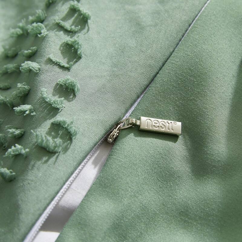 Empyrean Bedding Tufted Duvet Cover Set with Quilted Down Alternative Comforter Insert