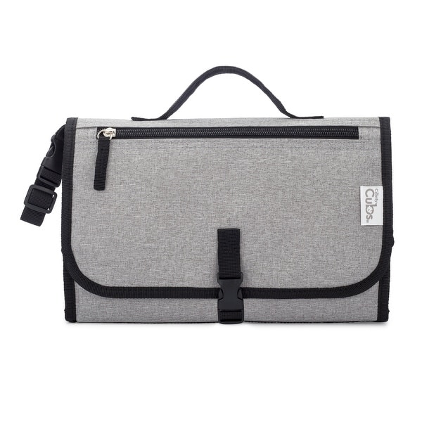 slide 2 of 7, Large Portable Changing Pad by Comfy Cubs - Solid Grey Solid Grey