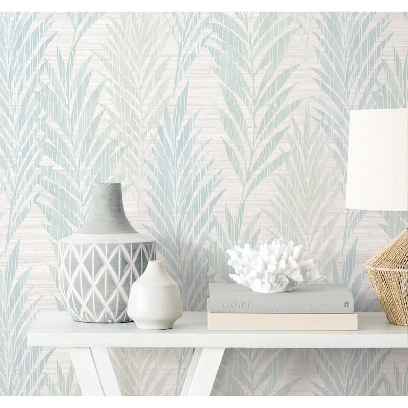 Seabrook Designs Francisca Climbing Leaves Unpasted Wallpaper