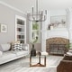 preview thumbnail 8 of 15, Modern Farmhouse 8-Light Chandelier Classic Candle Lights for Dining Room