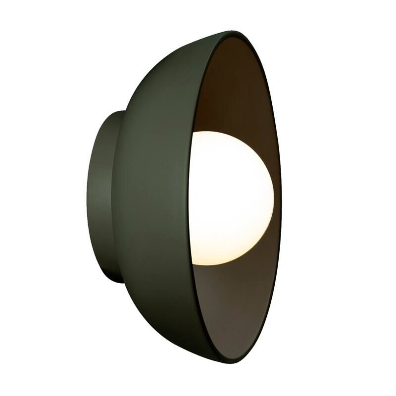 Justice Design Group Ceramic Coupe Wall Sconce