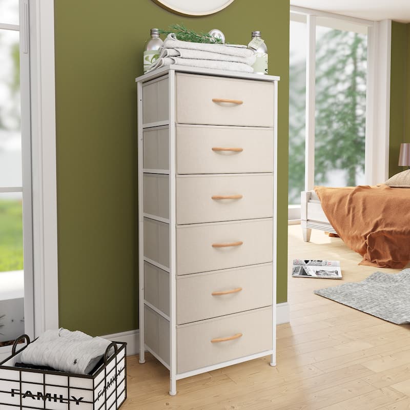 Pellebant 6 Drawers Vertical Storage Tower